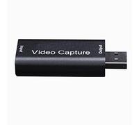 VAVPUP Carte d'enregistrement vidéo HDMI, USB 2.0 1080p, carte d'enregistrement audio pour jeux, DVD, caméscope, appareil photo, grabber d'enregistrement, streaming en direct