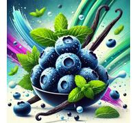 Vaya Blue - Arôme Myrtille-Vanille-Menthe Vegan - Concentré Sasami - 100ml