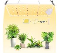 VAYALT Lampe LED Horticole, 500W Lampe Horticole LED Spectre Complet, Usine Élèvent la Lumière Lampe de Croissance pour la Croissance et Floraison Des Plantes en Intérieur Hydroponic