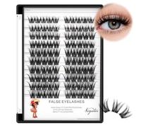 →VAYATOR Kit de faux cils mixtes/faux cils à coller et à sceller, plusieurs styles au choix, 8 à 20 mm, mélange de courbure D/DD, extensions individuelles (E#12-14-16-18 mm)