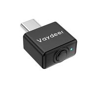 VAYDEER Mouse Jiggler USB - Déplaceur de Souris Multi-Piste Indétectable - Plug & Play, sans Pilote - Fonction Mémoire & Bouton on/Off - Simule l’Activité de la Souris pour PC et Ordinateur Portable