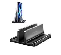 VAYDEER Support Vertical pour Ordinateur Portable à 1 rainure, Noir