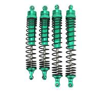 VAYEODEYU Amortisseur RC en Alliage d'aluminium réglable Multicolore 4 pièces for axe RBX10 Ryft 4WD(Green)