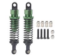 VAYEODEYU Amortisseur RC en Aluminium, Mise à Niveau 2 pièces for Voiture Slash 2WD RC Vert, Violet(Green)
