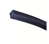 VAYEODEYU Bande d'étanchéité en caoutchouc nitrile Bande d'étanchéité en caoutchouc Nitrile NBR noir solide, Section carrée 4x4mm à 30mm x 30mm, bande résistante à la chaleur de l'huile(8 X 8mm,5 Mete