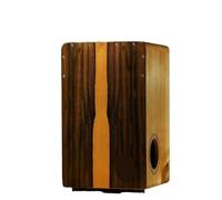 VAYEODEYU Boîte à cajon en bois massif, tambour multicolore(Ciricote 49CN)