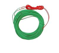 VAYEODEYU Câble électrique en silicone, Câble chauffant for pépinière, balcon, jardin, serre, sol, air, agriculture, 30-120 m(30m Soil Wire)