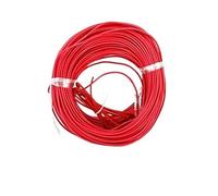 VAYEODEYU Câble électrique en silicone, Câble chauffant for pépinière, balcon, jardin, serre, sol, air, agriculture, 30-120 m(50m Soil Wire)