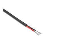 VAYEODEYU Câble électrique en silicone, Câble d'extension à 2 broches, 16-26 AWG, 2-100 m, 12/24 V, fil de cuivre étamé massif isolé PVC(26 Awg,30m)