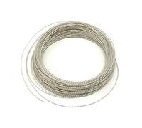 VAYEODEYU Câble électrique en silicone, Fil chauffant basse tension avec fil de terre for couverture chauffante de siège auto, 20-100 m, 5-48 V(1 Ohm,20meter)