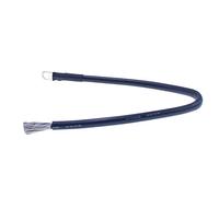 VAYEODEYU Câble électrique en silicone, Fil de masse en cuivre étamé et silicone for batterie, section 4-9 AWG, 6-50 mm², noir et rouge, longueur 0,5-4 m(4AWG 25mm2,2 Meters)