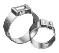 VAYEODEYU Colliers de serrage en continu à oreille unique en acier inoxydable 304, 6,5 à 21,0 mm(5.3 6.5mm)