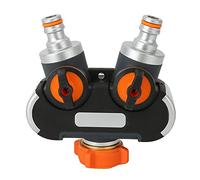 VAYEODEYU Connecteur de Tuyau d'arrosage， Adaptateur de connecteur de Robinet d'arrosage de Jardin, vanne de Distribution de Tuyau à 2 Voies, Accessoires de connecteur de Tuyau