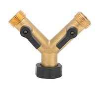 VAYEODEYU Connecteur de Tuyau d'arrosage， Raccord en T for Robinet à Boisseau sphérique en Laiton for Fournitures de Jardin