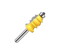 VAYEODEYU Coupe-ligne CNC, mèche de moulage décorative, alliage de tungstène et de cobalt, outil en bois, tailles 12.7mm(12.7mmX22.2mmX85.5mm)