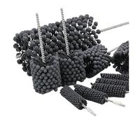 VAYEODEYU Cylindre de carbure de silicium aiguisant le grain abrasif de brosse de boule 1200 tailles multiples(5x45x200mm P1200)