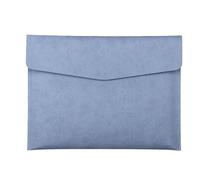 VAYEODEYU Dossier de documents A4 en simili cuir for bureau et affaires multicolore(Blue)