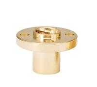 VAYEODEYU Écrou pour vis de plomb à bride, Vis trapézoïdale en laiton T6, écrou à bride, diamètre 6 mm, pas de 1/2/4/6/12 mm, pas de 1/2 mm(Pitch 1mm lead 4mm)