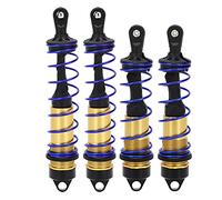 VAYEODEYU Ensemble d'amortisseurs de Voiture RC 1/8, Multicolore, 4 pièces(Gold)