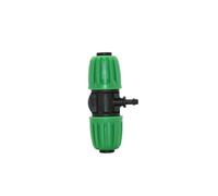 VAYEODEYU Ensemble de raccords d'irrigation Goutte à Goutte de Jardin 7 en 1 PE 16 mm 1/2 x 1/4 po(B)