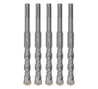 VAYEODEYU Forets à percussion rotatifs, 5 pièces, pointe en carbure 40CR 160mm for béton, brique, pierre, maçonnerie