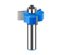 VAYEODEYU Fraise à rainurer de type T à 3 dents avec roulement, mèche de routeur en tungstène et cobalt, plusieurs tailles(12mmx36mmx12mm)