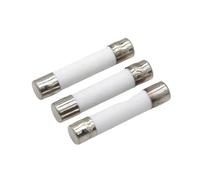 VAYEODEYU Fusibles céramiques, Fusibles à tube céramique à fusion rapide, plusieurs tailles, 250/500 V, assortiment AMP, paquet de 5 ou 10 pièces(50pcs-5 X 20mm 250v,1 A)