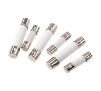 VAYEODEYU Fusibles céramiques, Fusibles céramiques à fusion rapide 5 x 20 mm et 6 x 30 mm 250 V 0,1-30 A, paquet de 10(5x20mm,7A)