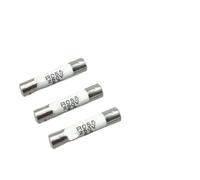 VAYEODEYU Fusibles céramiques, Tubes fusibles céramiques 5 x 25 mm à fusion rapide 250 V 0,5 A-20 A RO55, paquet de 10(4A)