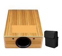 VAYEODEYU Instrument de Percussion à tambour Cajon en bois Portable avec sangle et sac de rangement
