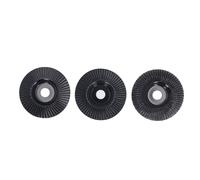 VAYEODEYU Jeu de disques de sculpture sur bois, lot de 3, en acier au carbone, 125mm, noir, for meuleuse d'angle