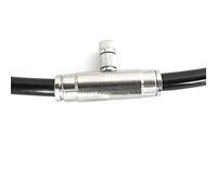 VAYEODEYU Kit de Buses de brumisation Haute Pression, Orifice de 0.1 à 1.0mm, tés en Acier Inoxydable de 3/8 Pouces, Buses de 3/16 Pouces(0.6mm)