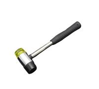 VAYEODEYU Maillet en caoutchouc 25-40mm, tête en Nylon, Mini marteau, poignée antidérapante for menuiserie, dalles, maçonnerie(25mm)