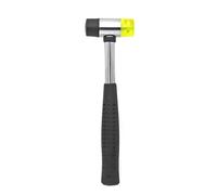 VAYEODEYU Maillet en caoutchouc, tête en Nylon, poignée antidérapante for bois et plastique, dalles de bijoux, maçonnerie 25-40mm(30mm)