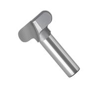 VAYEODEYU Mèche de routeur à traction cachée en alliage de tungstène et de cobalt for rainurer, plusieurs tailles(12.7X35mm)
