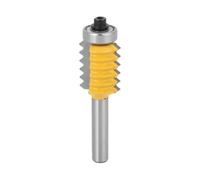 VAYEODEYU Mèche de routeur de Stile de Rail de tige de 8mm, carbure de vague de ligne de dent multiple, tailles multiples(8 * 24mm)