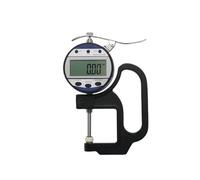 VAYEODEYU Mesureur d'épaisseur, Jauge d'épaisseur numérique 5317-25, résolution 0,01 mm, plage 0-25 mm, outil de mesure d'épaisseur à tête simple/plate(Flat head)