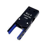 VAYEODEYU Mini pince à main en aluminium | Multicolore : robots industriels, systèmes robotiques, équipements automatisés(Black)