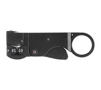 VAYEODEYU Pince à dénuder les câbles coaxiaux HT-312B réglable for RG58/59/62 avec lames remplaçables