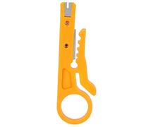 VAYEODEYU Pince à sertir dénudeur de fil jaune, 10 pièces, 9cm, 5-6.2mm