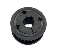 VAYEODEYU Poulie de distribution de type V, 8M, 30 dents, courroie synchrone en acier, 30mm de large, 30-8M-30-1615, plusieurs tailles(40mm)