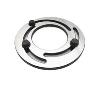 VAYEODEYU Pression d'huile réglable de réparateur de griffe de mandrin hydraulique à trois mâchoires d'anneau d'alésage à mâchoire souple(6 Inch)