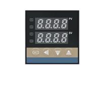 VAYEODEYU Régulateur de température, Contrôleur de température PID numérique REX-C100, thermostat industriel à sortie relais statique(Mab)