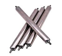 VAYEODEYU Rouleau de convoyeur, Rouleau de convoyeur en acier inoxydable, lot de 2, 25 x (100-1000) mm(4pcs,25 * 450mm)