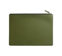 VAYEODEYU Sac à documents en cuir unisexe, mallette d'affaires, rangement de conférence, multicolore(Haze Green+310 x 245mm)
