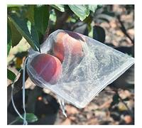 VAYEODEYU Sacs de protection des fruits, 20/50/100PCS Vegetable And Fruit Protection Bag, Pest Control Bird-proof Mesh Bag Strawberry Grape Orchard Bagging Mesh Cover(17x23cm(20PCS))