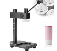 VAYEODEYU Scelleuse manuelle de canettes avec réglage de la hauteur for bouteilles et pots de 250 ml à 700 ml multicolore(Black)