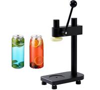 VAYEODEYU Scelleuse manuelle de canettes multicolore en alliage d'aluminium, for usage domestique et Commercial de 250ml 330ml 500ml(Black)
