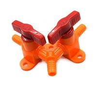 VAYEODEYU Soupape à bille, Vanne à bille en plastique à 3 voies, vanne de type Y à diamètre égal de 10mm, vanne pagode à trois broches avec interrupteur 1 pièces