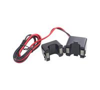 VAYEODEYU Transformateur de courant, Transformateur de courant à noyau fendu KCT24, capteur de courant 100 A, 200 A, 300 A, 400 A, fenêtre de 24 mm, lot de 1(1pc 200 (5a))